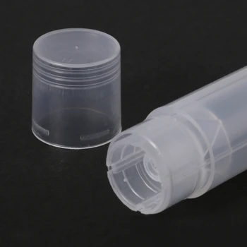 1 шт. Пустые прозрачные тюбики для бальзама для губ, контейнеры для прозрачной губной помады, прямая поставка