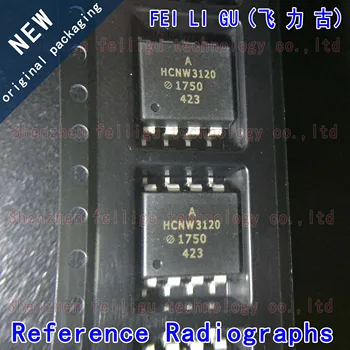 100% Новый оригинальный комплект HCNW3120-500E HCNW3120: Оптроно-логический выход драйвера затвора SOP8 2.5A 1