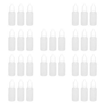 1000ШТ 15 мл Пустых пластиковых бутылок-пипеток для жидкости для глаз, Пипетка для жидкости для глаз, Бутылки Многоразового использования