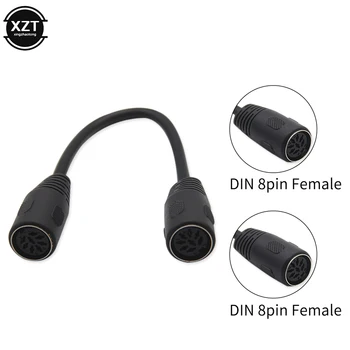 20 см 8-контактный DIN-Штекер С Разъемом Lnline Аудиоадаптер DIN-8P Plug Signal Audio AV Разъем для Кабеля DIN 3 5 7 8 Midi 1