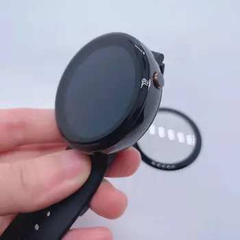 3D полностью изогнутая защитная пленка для смарт-часов Huami Amazfit 2 Чехол из закаленной защитной пленки для Xiaomi Film Accessories