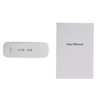 4X 4G Wifi маршрутизатор USB-ключ Беспроводной модем 100 Мбит/с со слотом для SIM-карты Карманный мобильный Wi-Fi для беспроводной точки доступа в автомобиле 1