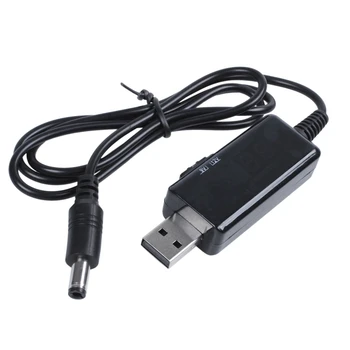 5-кратный USB-кабель для повышения напряжения с шагом 5 В до 9 В, регулируемый преобразователь напряжения 12V, повышающий трансформатор напряжения 1A, регулятор мощности постоянного тока