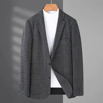 5627-Мужской костюм весенне-осенний деловой костюм для отдыха в корейском стиле, легкая мужская куртка wind trend tide, приталенная мужская куртка