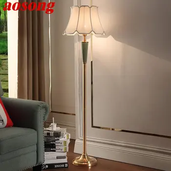 AOSONG Современные керамические Торшеры, Стоячие светодиодные настольные лампы Nordic Creative Fashion для домашнего декора Гостиной Спальни