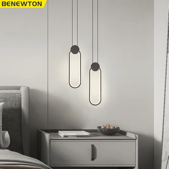 BENEWTON Современные минималистичные светодиодные подвесные светильники, люстра, домашний подвесной светильник, освещение для ресторана, Прикроватная лампа для спальни 1