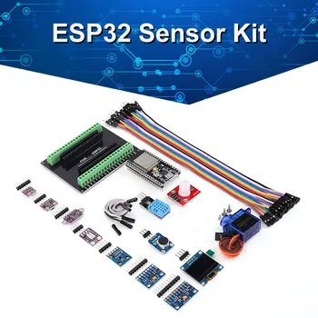 ESP32 Sensor Module Kit DIY Электронный Комплект с OLED-Панелью разработки 0,96 дюйма, Ассортимент Датчиков для взрослых Ultimate Starter