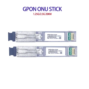 GPON SFP ONU Stick с разъемом MAC SC Модуль DDM pon 1.25 G / 2.5G 1310 нм/1490 нм