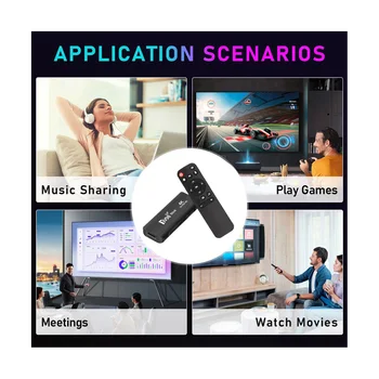 TV98 TV STICK 2G + 16G Android12.1 2,4G 5G WiFi Android Smart TV BOX 4K 60Fps Телеприставка