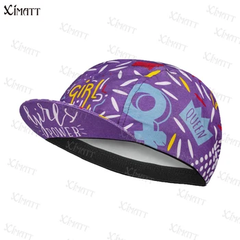 XIMATT Новые фиолетовые велосипедные мужские кепки из полиэстера, быстросохнущие Ретро дышащие Летние спортивные велосипедные шляпы