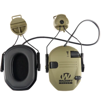 Активные наушники для съемки, электронная защита слуха, шумоподавление, звукосниматель, версия для шлема, гарнитура