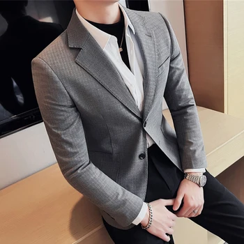 Скидка 6030-мужской костюм весенний деловой профессиональный повседневный корейский вариант костюма > Костюмы и блейзеры < Mir-kp.ru 11