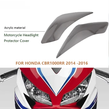Для Honda CBR1000RR CBR 1000RR 1000 RR 2014 2015 2016 Защита Передней Фары Мотоцикла Головной Свет Щит Экран Крышка Объектива