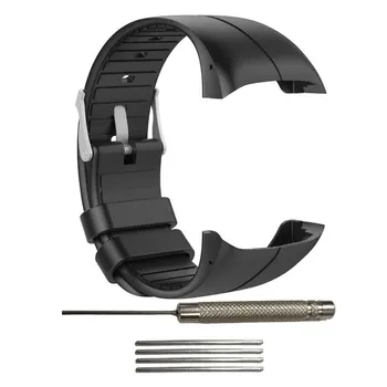 Для Polar M400 /M430 Силиконовый сменный ремешок для умных часов Официальный узор, черная пряжка, спортивный сменный браслет, ремешок для часов 1