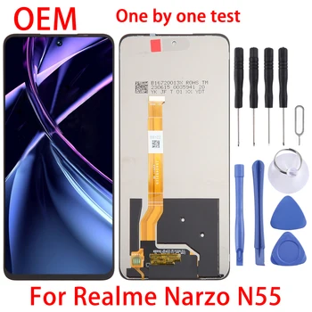 Для Realme Narzo N55 OEM ЖК-экран с цифровым преобразователем в полной сборке