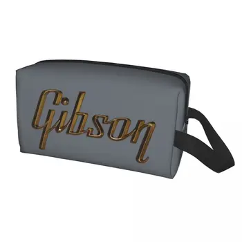 Женская косметичка Gibson для путешествий Косметический органайзер Милые сумки для хранения гитары Туалетные принадлежности