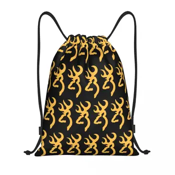 Изготовленные на заказ рюкзаки с логотипом Browning на шнурке, сумки для женщин и мужчин, легкие спортивные рюкзаки для спортзала, сумки для йоги