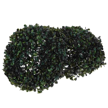 Искусственный растительный шар-топиарий, подвесное украшение из травяного шара, Искусственное растительное украшение-топиарий, подвесное украшение из искусственного растительного шара