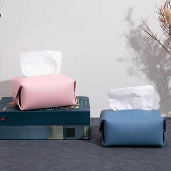 Коробка для салфеток для дома, гостиной, креативная кожаная многофункциональная декоративная бумажная коробка для увеличения счастья