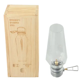 Лампа-свеча CAMPINGMOON, Съемный Регулятор пламени газовой лампы и газовый клапан, фонарь для палатки, Походный инструмент для рыбалки на открытом воздухе
