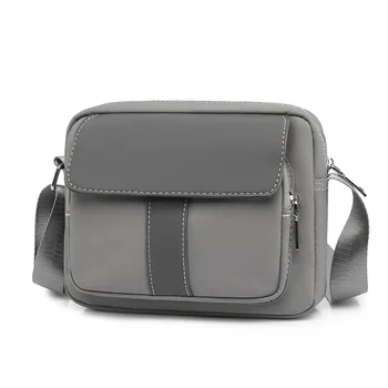 Малый плеча Crossbody сумки для мужчин 2023 мода корейский мужской ремень телефон сумка PU кожа сумка дизайнер путешествий