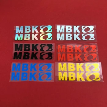 наклейка для мотоцикла 2шт, модифицированный логотип MBK, декоративная наклейка, аксессуары для мотоциклов