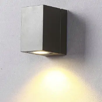 Настенный светильник GU10 мощностью 7 Вт, Наружный Светильник для крыльца, Водонепроницаемый Садовый светильник IP65 1
