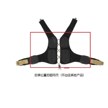 Новая тактическая майка для занятий спортом на открытом воздухе AVS, рюкзак, специальная дышащая тепловыделяющая прокладка 1 комплект (6 штук)