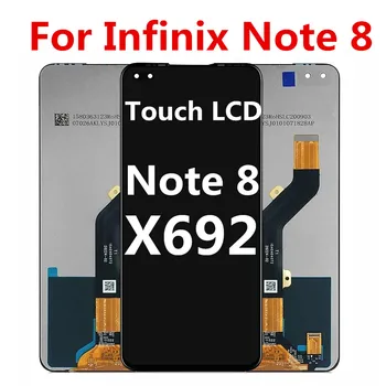 Оригинальный ЖК-дисплей Для Infinix Note 8 Screen Display В сборе С Цифровым Преобразователем Сенсорного Экрана Для Infinix X692 Запасные Части 1