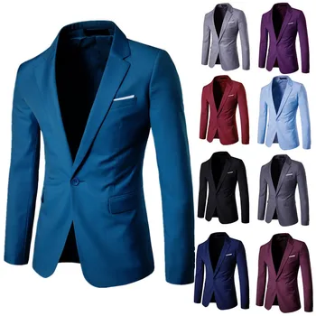 Скидка Incerun топы 2023, американский стиль, новый мужской модный блейзер с кисточками, повседневный укороченный однотонный костюм с длинными рукавами, пальто s-5xl > Костюмы и блейзеры < Mir-kp.ru 11