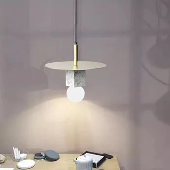 Скидка Скандинавская современная дизайнерская длинная люстра для столовой, простая творческая личность, барная лампа, прикроватная тумбочка, небольшой светильник в стиле ретро > Потолочные светильники и вентиляторы < Mir-kp.ru 11