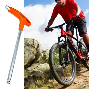 Практичный универсальный дорожный велосипед с Т-образной ручкой и шаровым шестигранным ключом, гаечный ключ для велосипеда, ультралегкий велосипед для ремонта.