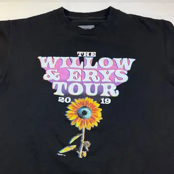 ПРЕДСТАВИТЕЛЬ MSFTS КОНЦЕРТНАЯ футболка WILLOW & ERYS TOUR 2019 Sz M Jaden & Willow Smith 1