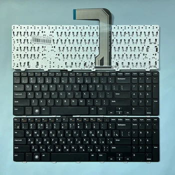 Русская клавиатура XIN US для ноутбука Dell Inspiron 15R N5110 M5110 M511R на английском языке с рамкой RU
