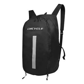 Рюкзак для мотоциклетных шлемов, стильный рюкзак для мотоциклетных шлемов, сумка для хранения для верховой езды с застежкой-молнией большой емкости