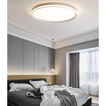 Светодиодный потолочный светильник для спальни, гостиной, кухни, современные светодиодные светильники для помещений, декор комнаты, круглая лампа, осветительные приборы CL2165