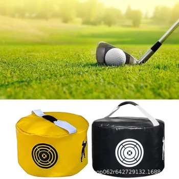 Ударопрочный Ударопрочный мешок для гольфа, повышающий точность, для тренировки ударов по гольфу, 4 цвета, усовершенствованная клюшка для гольфа