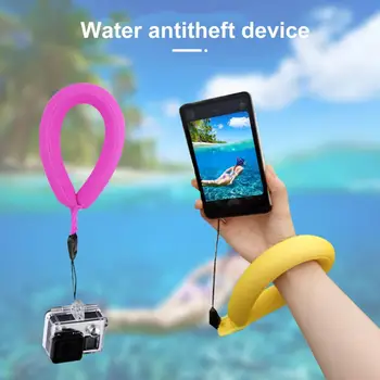 Универсальный плавающий ремешок для камеры, плавающий круг для камеры для серфинга, дайвинга, плавания на открытом воздухе, плавающий ремешок для мобильного телефона 1