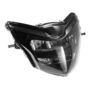 Фара мотоцикла Прозрачная Передняя лампа Головного света Гнездо лампы для YAMAHA LC135 V2 V6