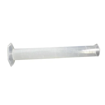 250 мл прозрачный белый пластиковый цилиндр для измерения жидкости с градуировкой для лабораторного набора 2