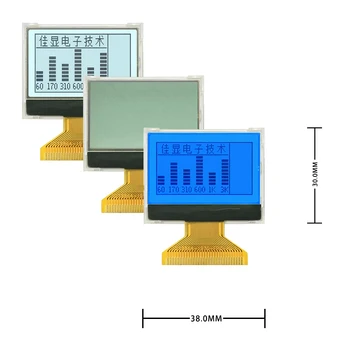 greatbuy без печатной ПЛАТЫ ST7565R или ST7567 привод 3,3 В источник питания monochrome12864-12 1,5-дюймовый модуль ЖК-дисплея cog spi 128x64 точек 2