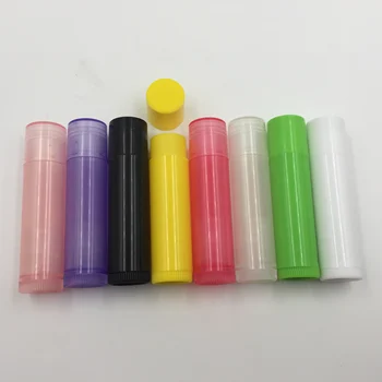 Бесплатная Доставка 9ШТ 5 г Пустой пластиковый контейнер для бальзама для губ своими руками Тюбик для губной помады, крем для губ, флакон для губ, палочка для бальзама, образец косметического контейнера 2