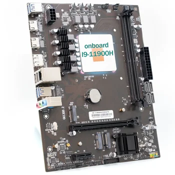 Материнская плата OEM ODM HM570 со встроенным процессором Intel Core I5 I7 I9 для настольного компьютера 2