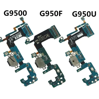 Оригинальный Разъем USB-док-станции Для Зарядки Гибкий Кабель Mic Плата Микрофона Для Samsung Galaxy S8 S9 Plus G950F G960F G960U G965F 2