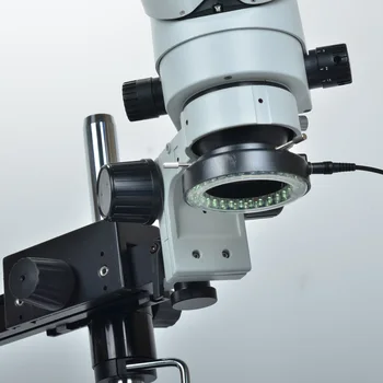 Стереомикроскоп Simul-focus 7X-45X Тринокулярные стереомикроскопы для ремонта мобильных телефонов с большой настольной подставкой 2