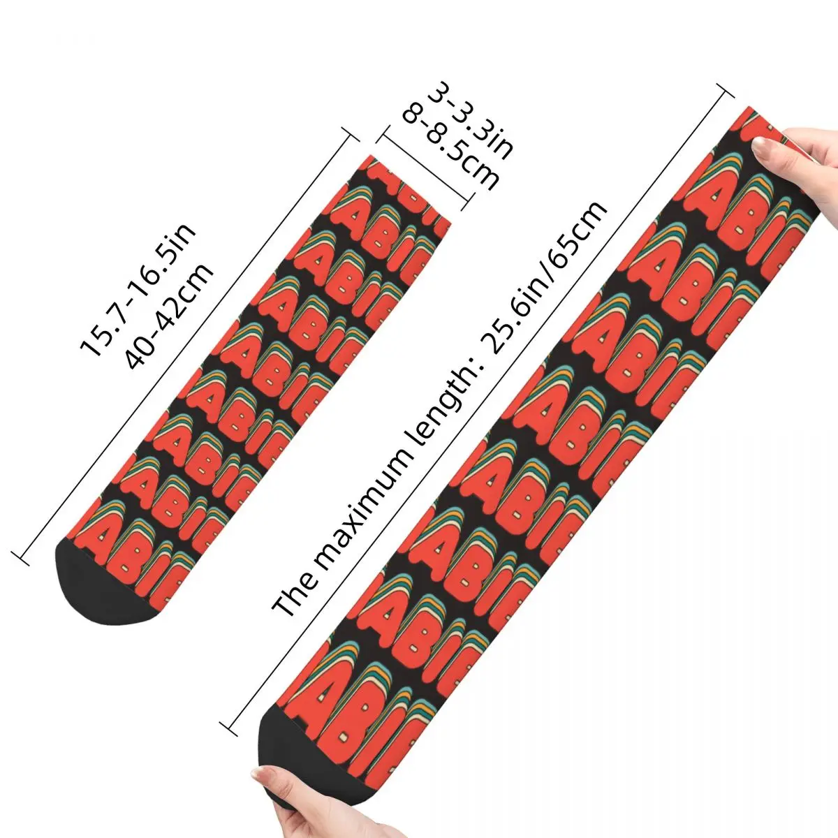 Зимние теплые носки унисекс в стиле Ретро, арабские носки Хабиби, нескользящие спортивные носки Изображение 3