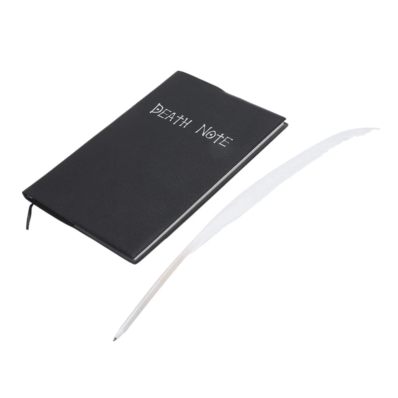 2X Модная тетрадь для косплея в стиле аниме Death Note, новый школьный большой дневник для записей 20,5 см X 14,5 см Изображение 2