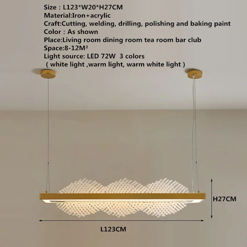 Современный подвесной светильник SOFITY LED, китайский Креативный дизайн Простоты, Золотая потолочная люстра для домашнего Чайного домика, столовой Изображение 5