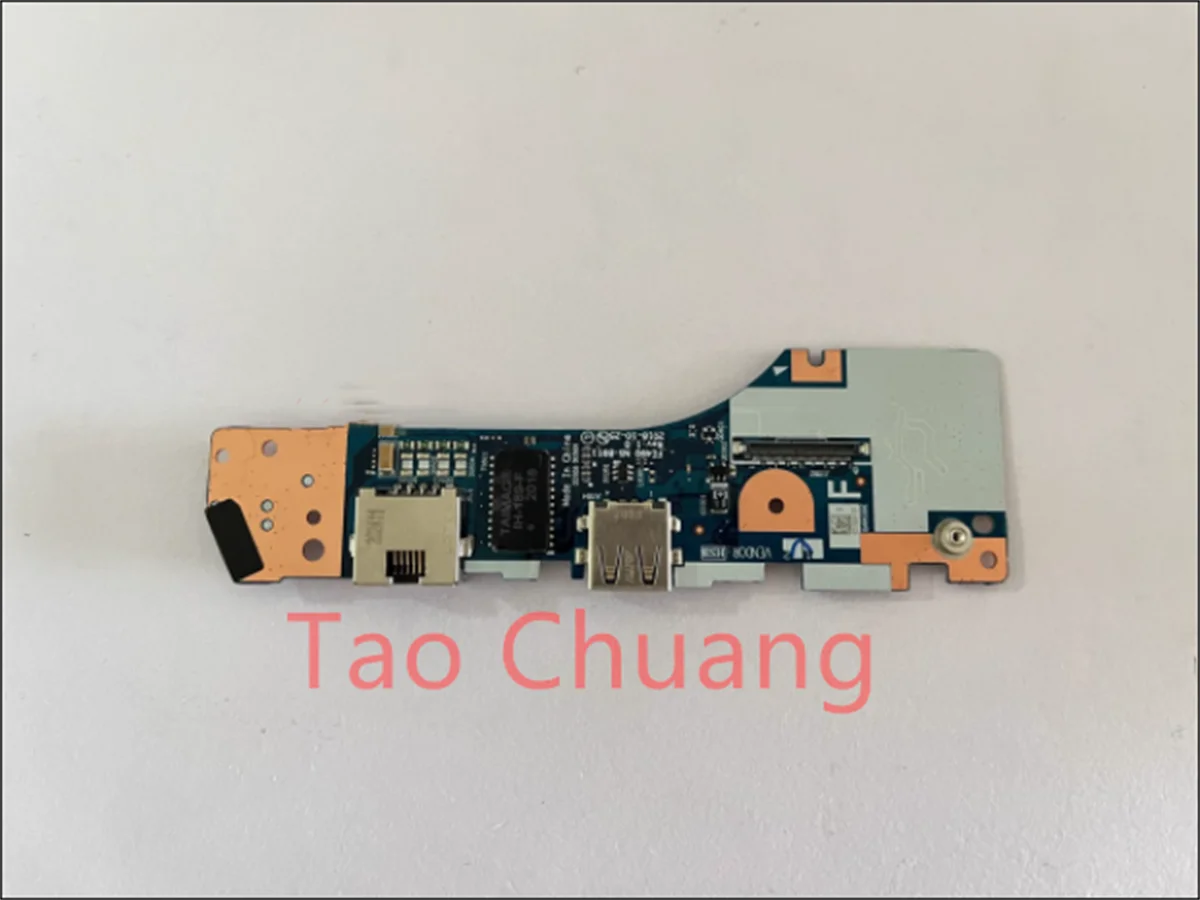 Для Lenovo Thinkpad E490 устройство чтения SD-карт сетевая карта USB плата кнопка переключения платы NS-B911 Изображение 1
