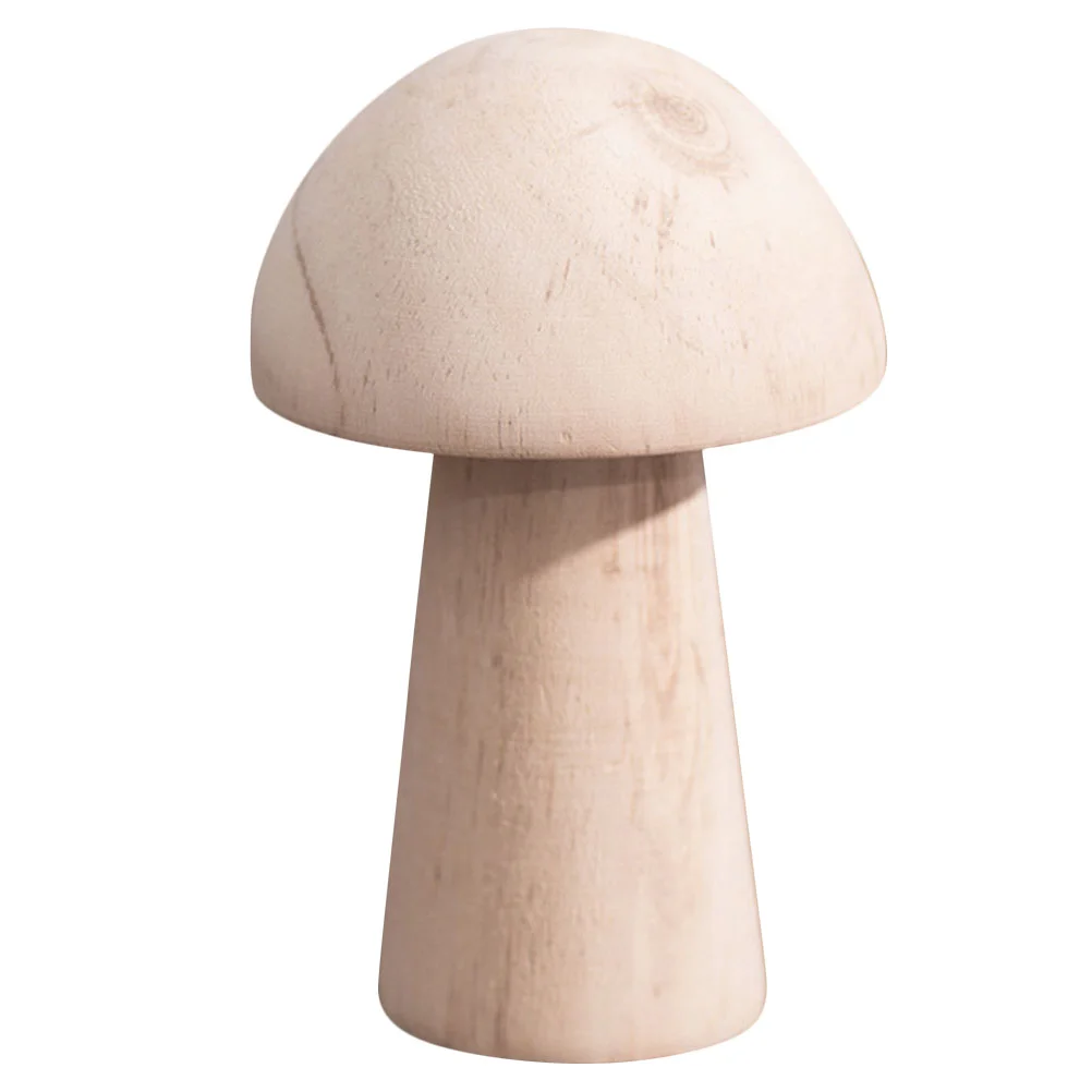 Орнамент из деревянных грибов, пустой незаконченный декор из грибов, белый эмбрион из деревянных грибов, граффити ручной работы, домашний декор Изображение 3